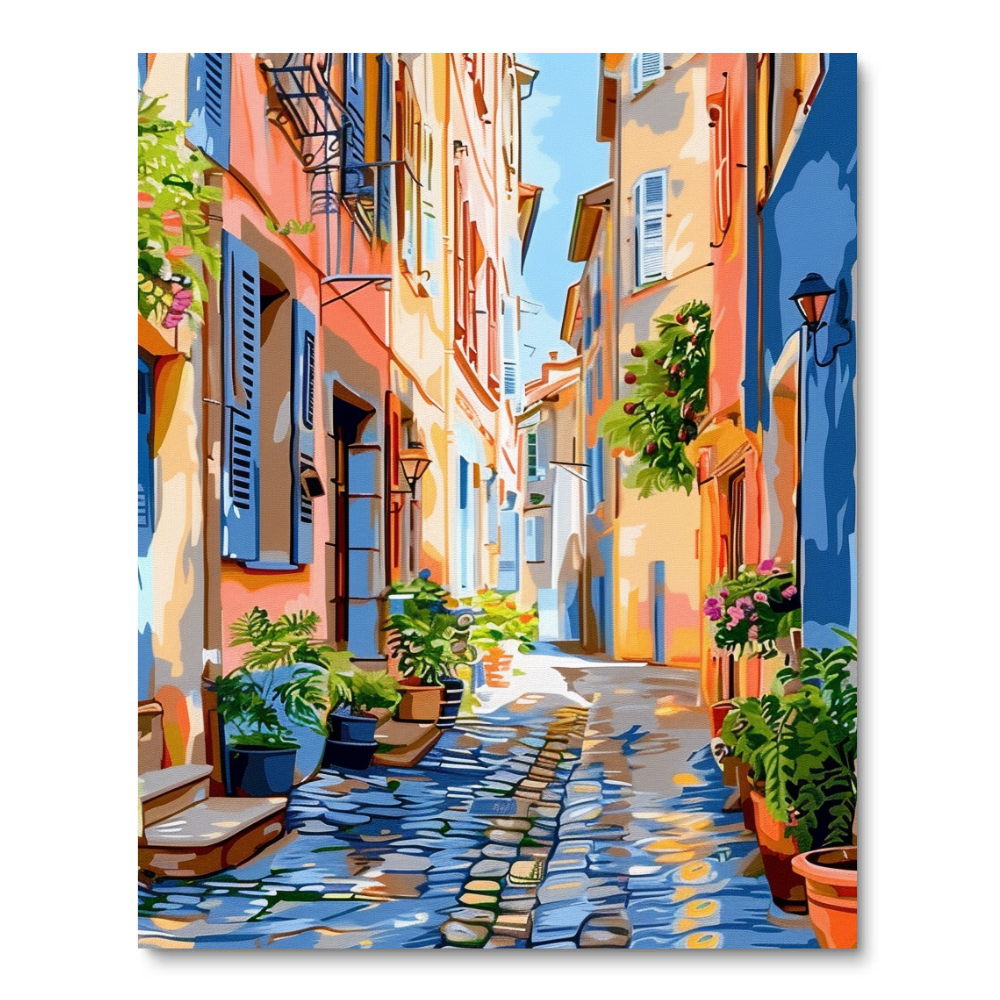 Street Scene (Paint by Numbers)