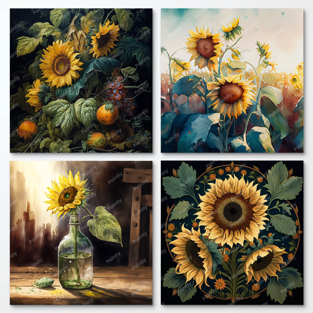 Sunflower Bundle (4 Designs)