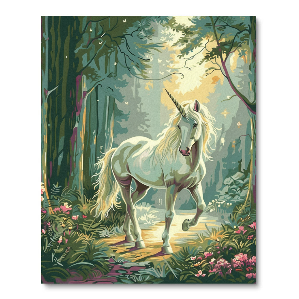Unicorn Wonderland (Paint by Numbers)