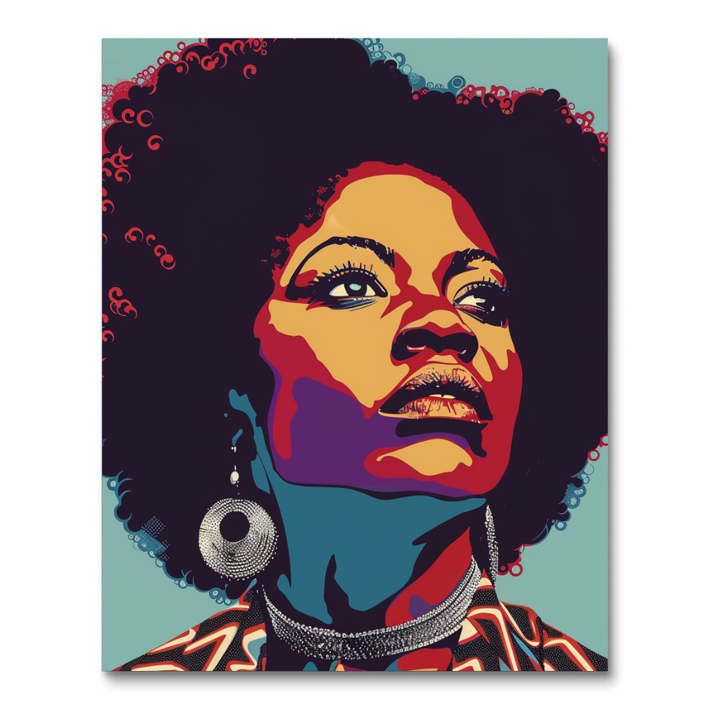 Viola Davis (Paint by Numbers)