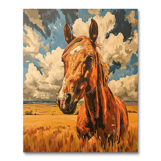 Wild West Horse II (Paint by Numbers)