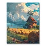 Windmill Whirl (Paint by Numbers)