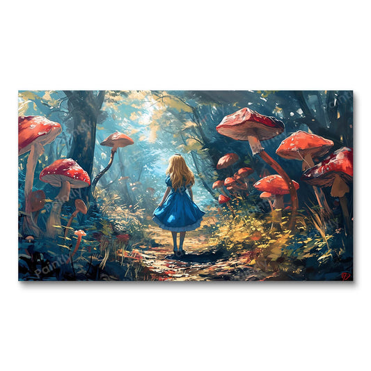 Mushroom Wonderland (Paint by Numbers)