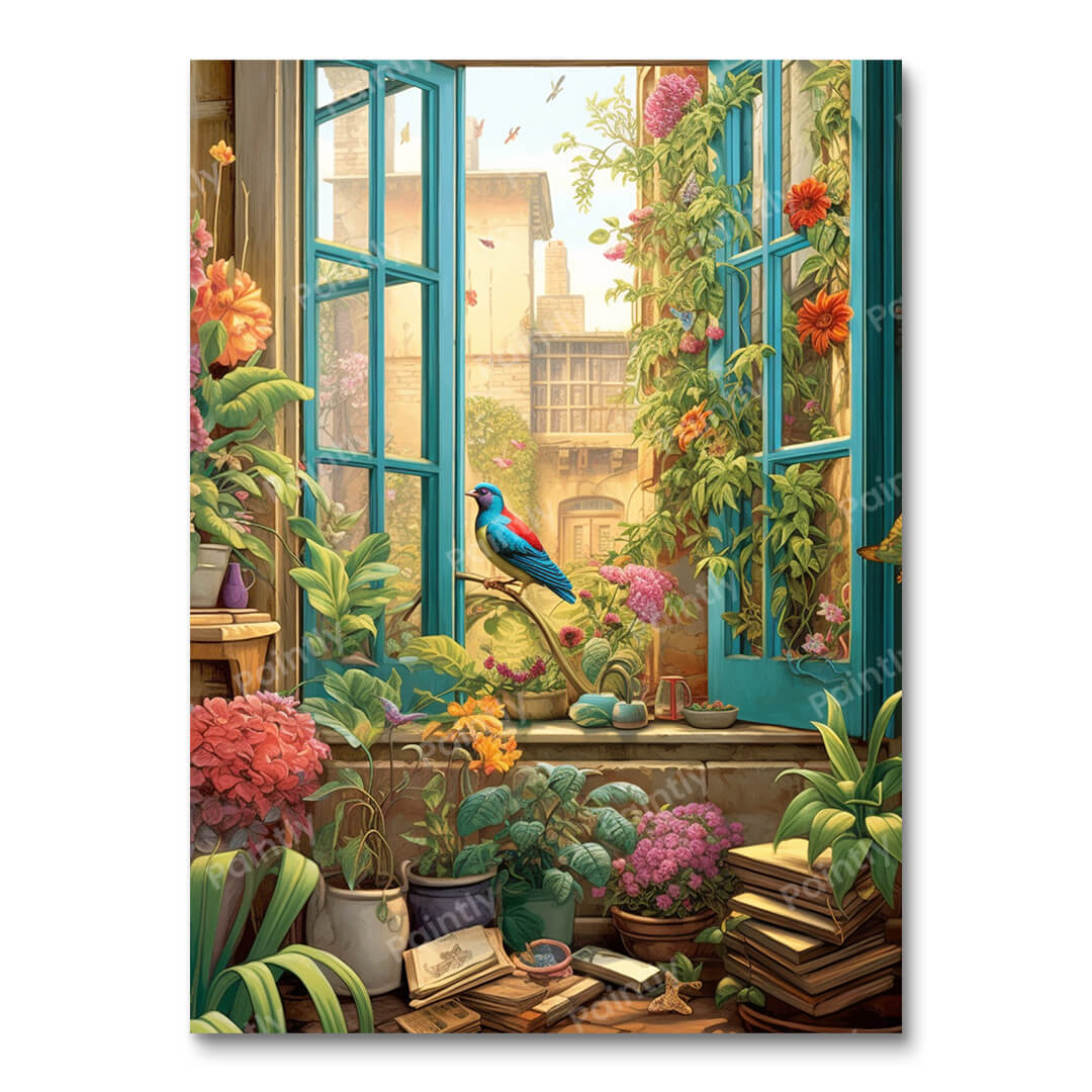 Birds and Blooms (Paint by Numbers)