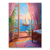 Breezy Bedroom By the Bay (Paint by Numbers)