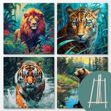 Animal Bundle I (4 Designs + Free Easel)