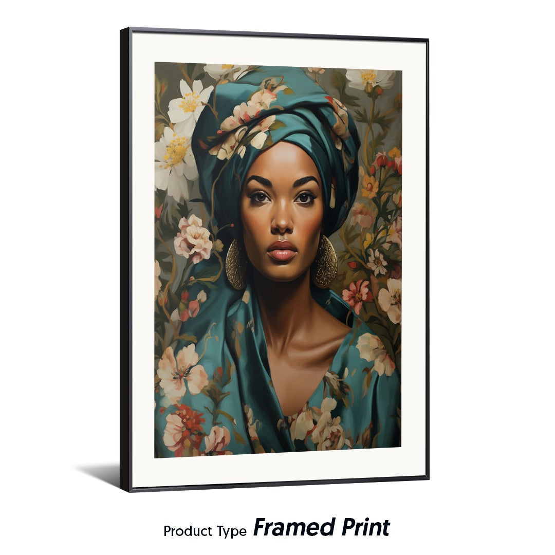 Afro-Caribbean Elegance (Wall Art)