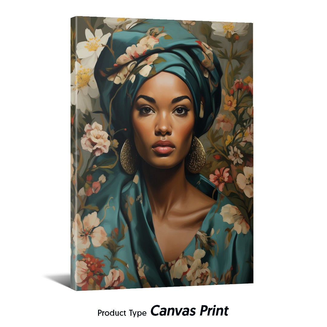 Afro-Caribbean Elegance (Wall Art)