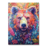 Psychedelic Bear III (Paint by Numbers)