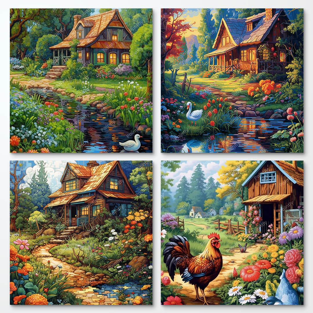 Cottage Bundle (4 Designs)