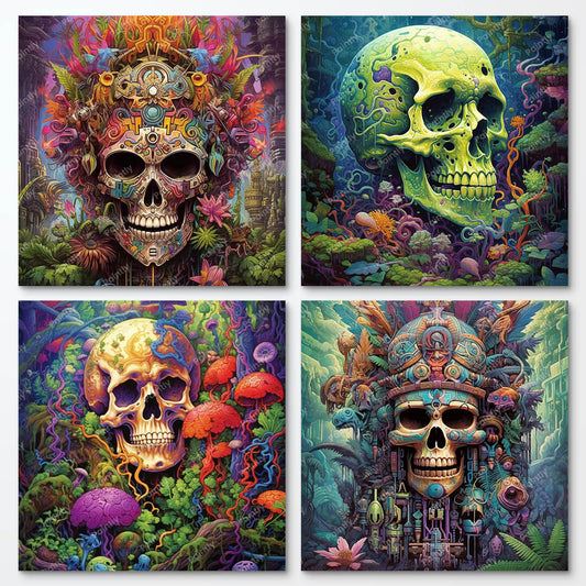 Skull Bundle (4 Designs)