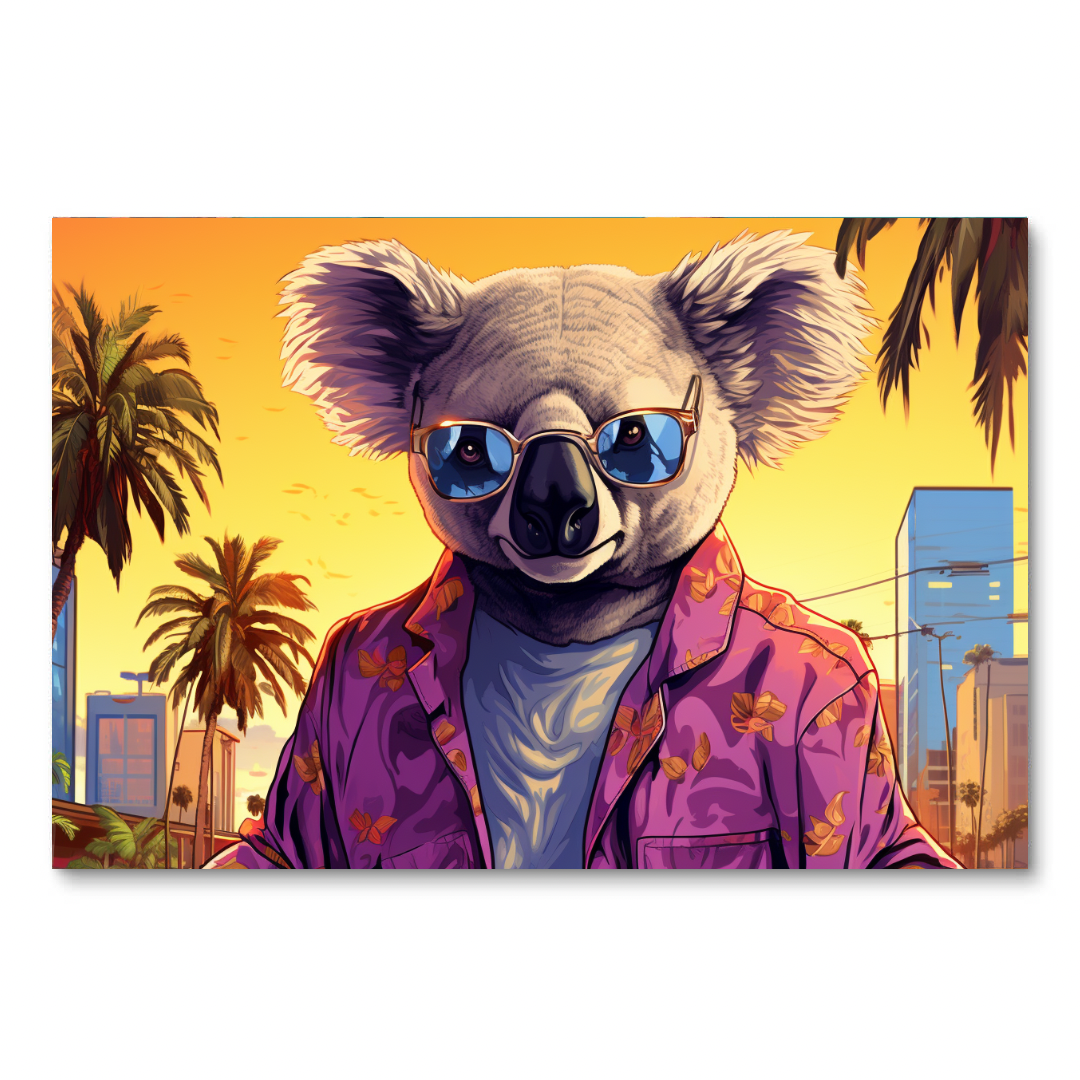 Loco Koala (Wall Art)