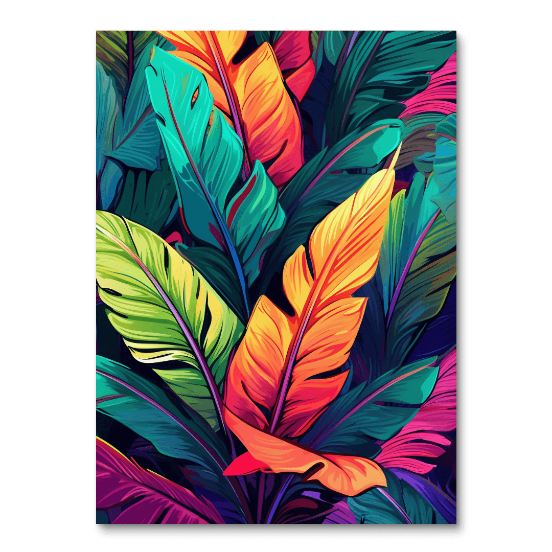 Multicolored Branches (Wall Art)