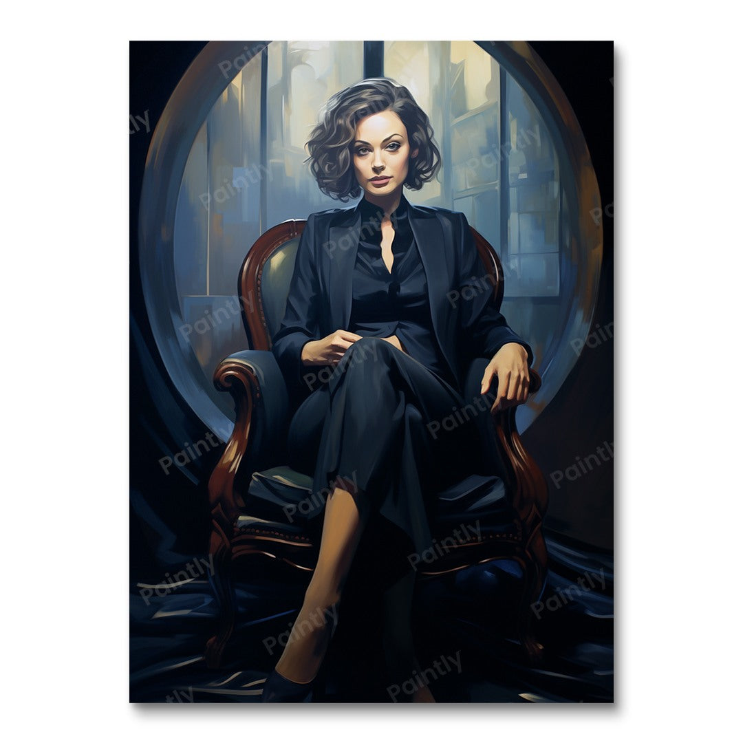 Chair of Elegance (Wall Art)