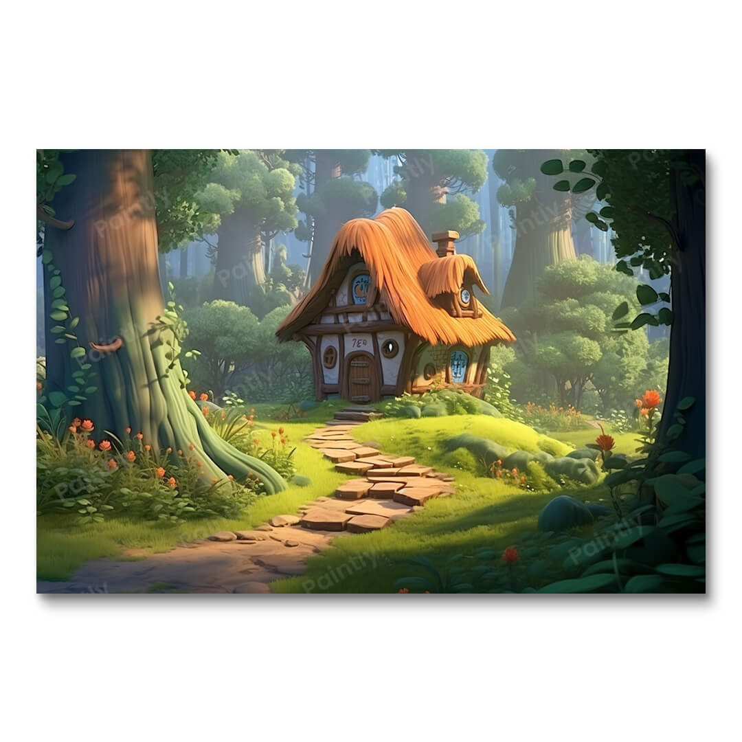 Magical Cabin (Wall Art)