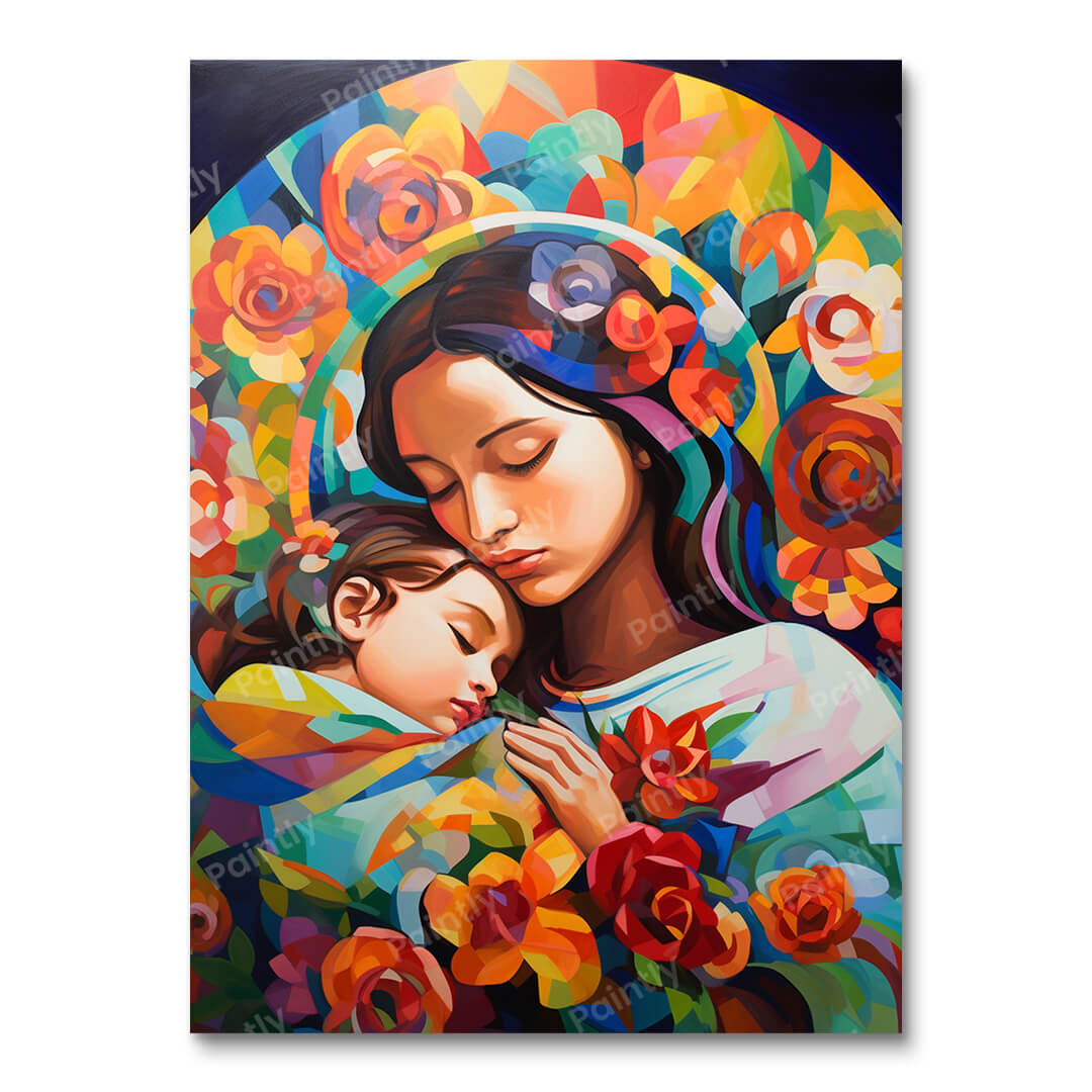 Vibrant Maternity (Diamond Painting)