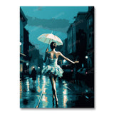 Ballerina Under Moonlight (Wall Art)