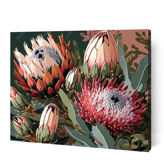 Proteas V (Diamond Painting)