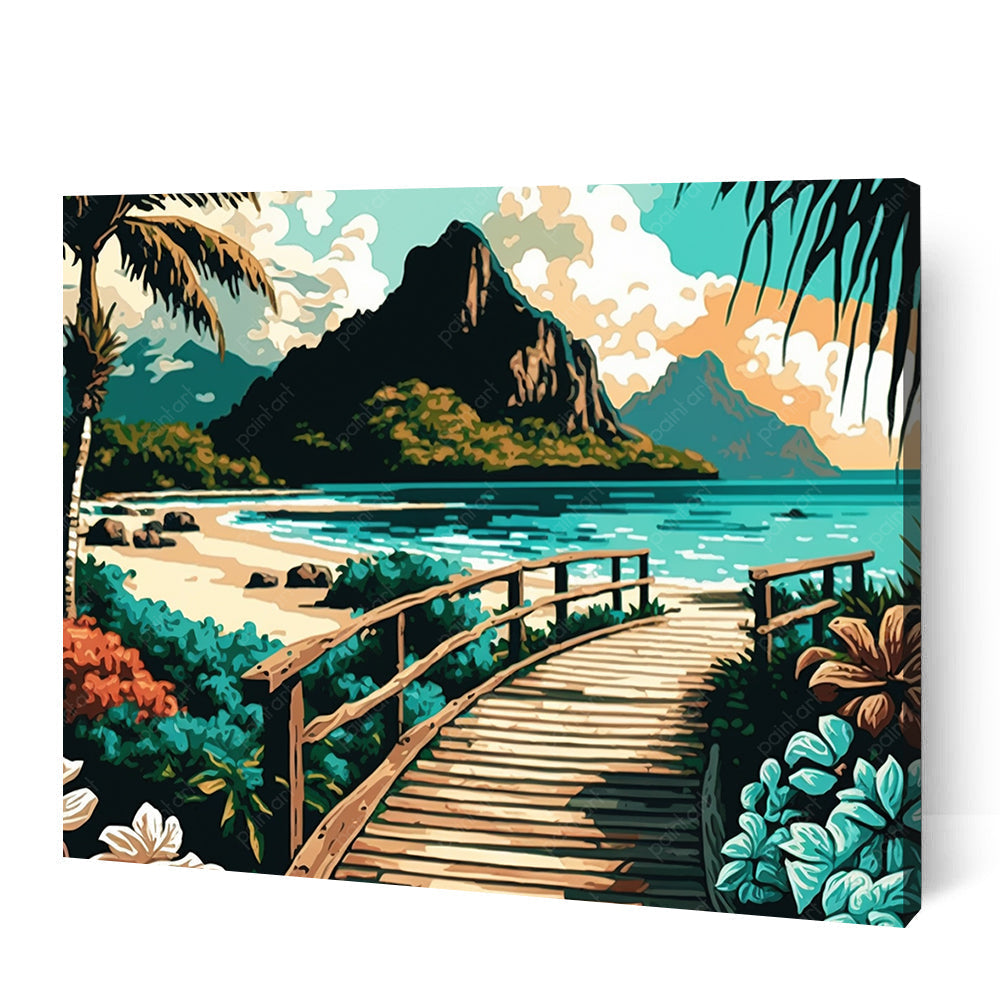 Beach Boulevards (Diamond Painting)