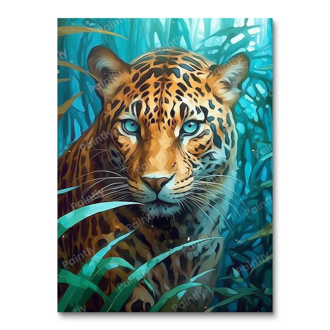 The Leopard Stare (Diamond Painting)