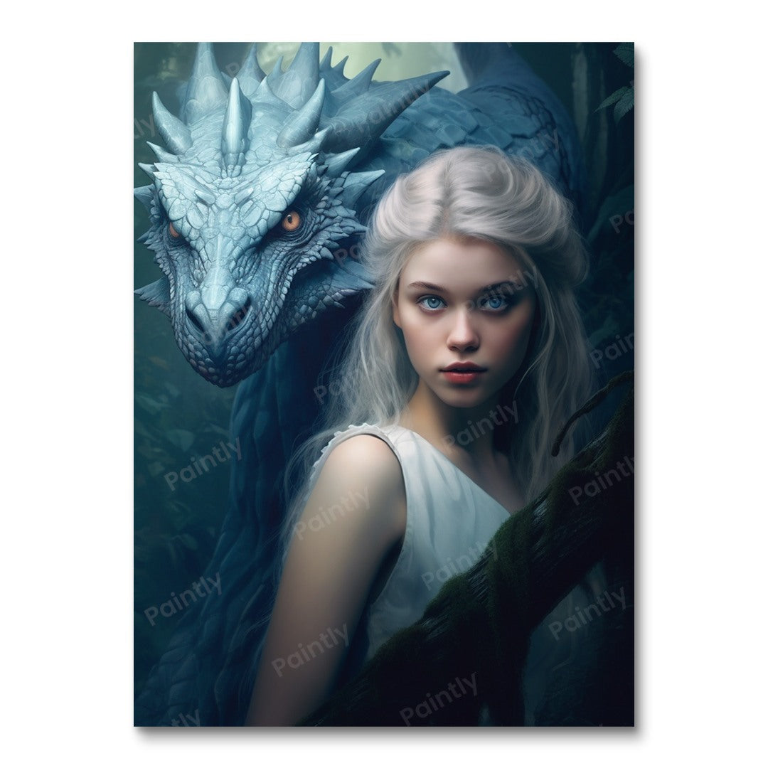 Dragon's Embrace (Diamond Painting)