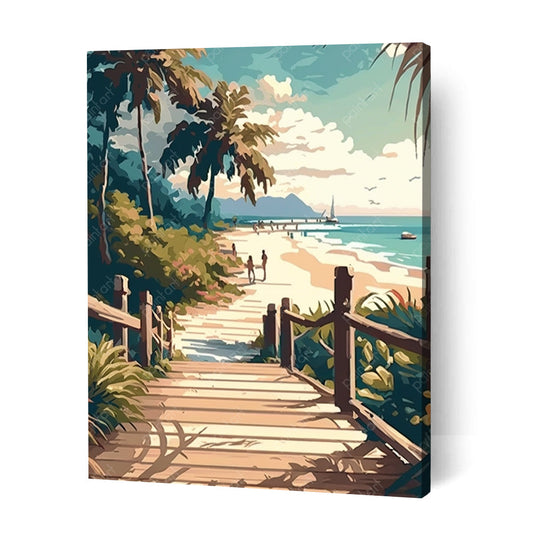 Tropical Trekking (Diamond Painting)