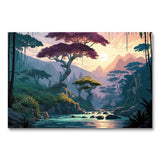 Sun-Kissed Serenade of the Rainforest (Wall Art)