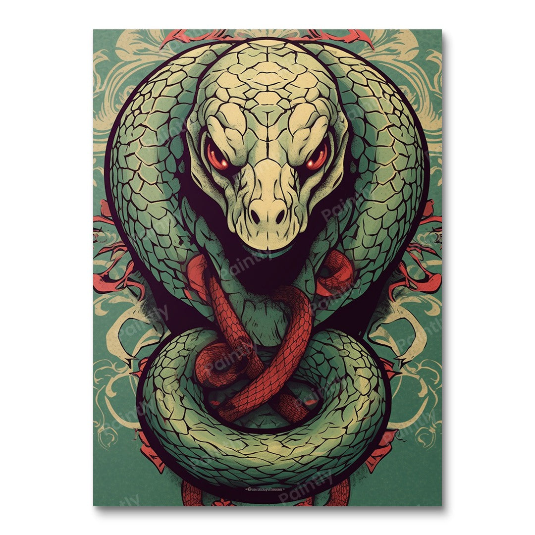 Tongue-in-Cobra (Diamond Painting)