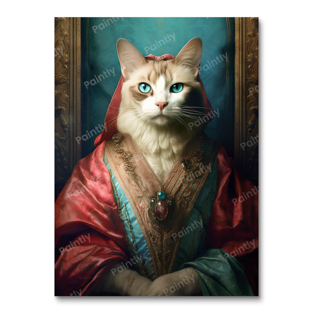 Mona Cat (Diamond Painting)