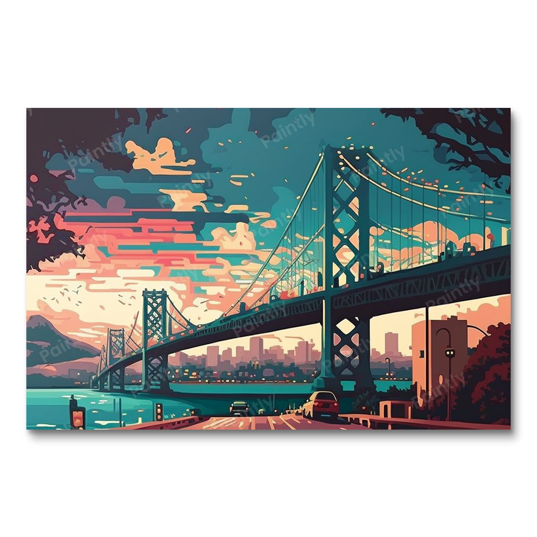 San Francisco I (Wandkunst)