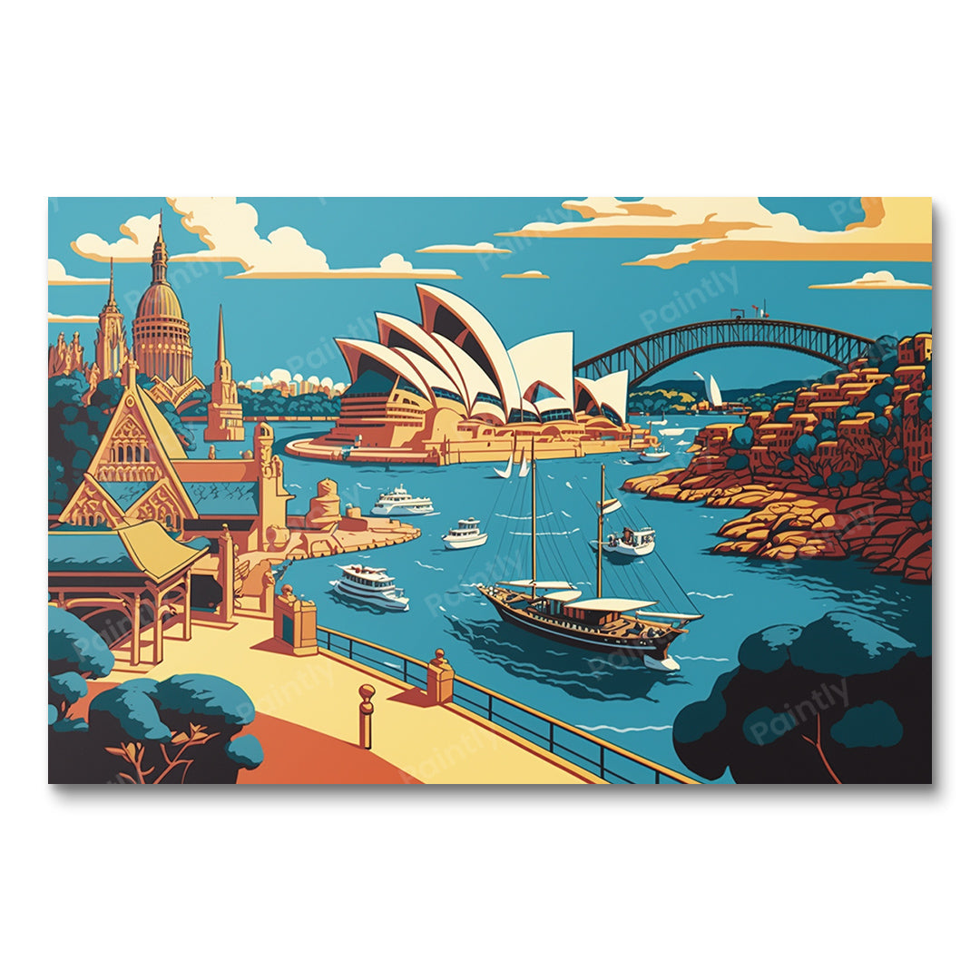 Sydney X (Wandkunst)