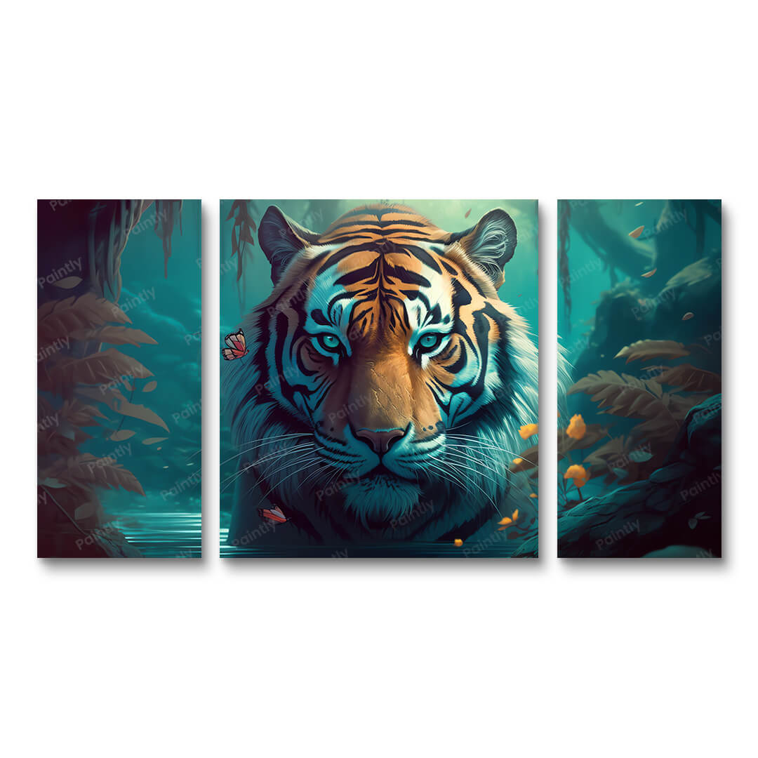 Allure of the Bengal Tiger (Paint by Numbers)