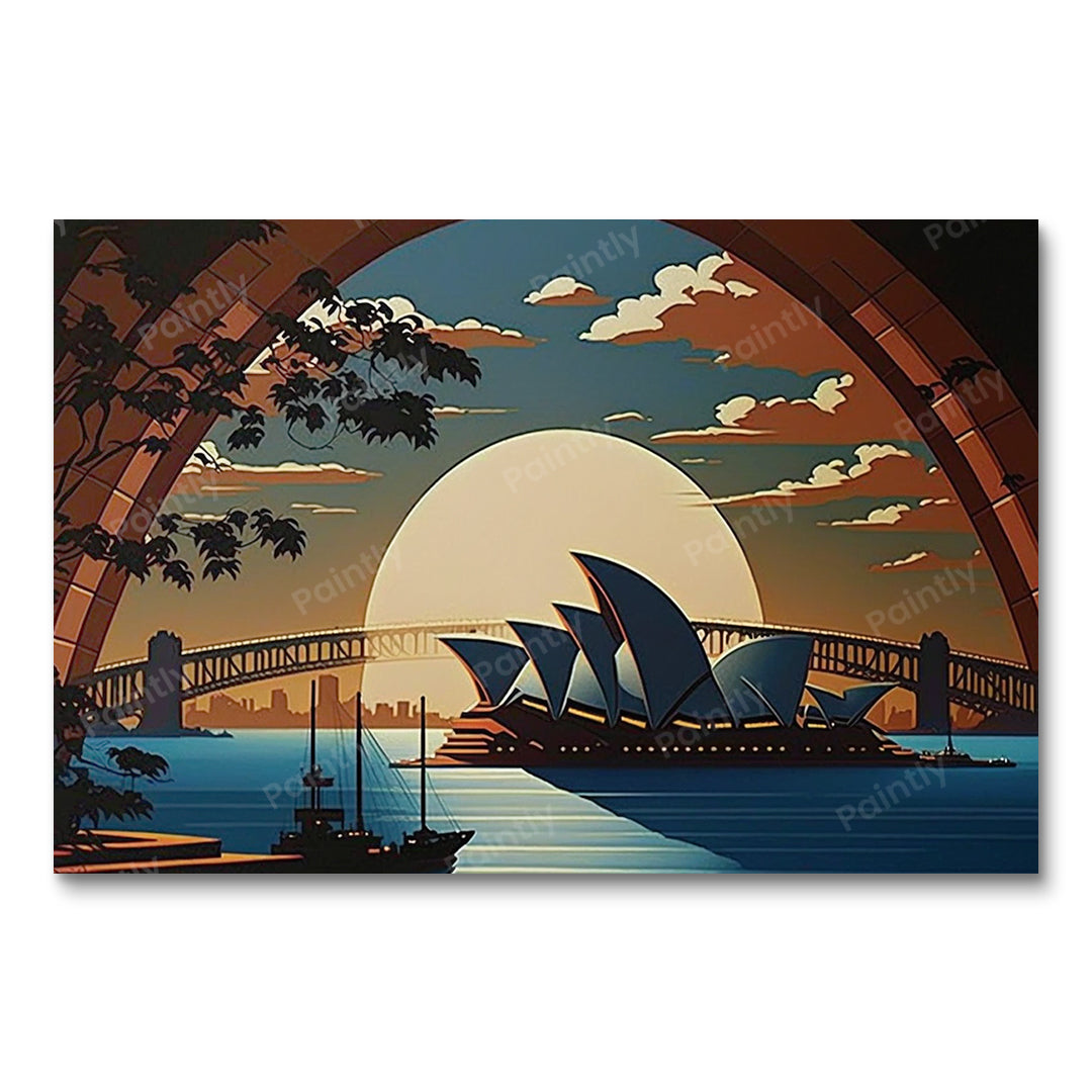 Sydney XIII (Diamantgemälde)