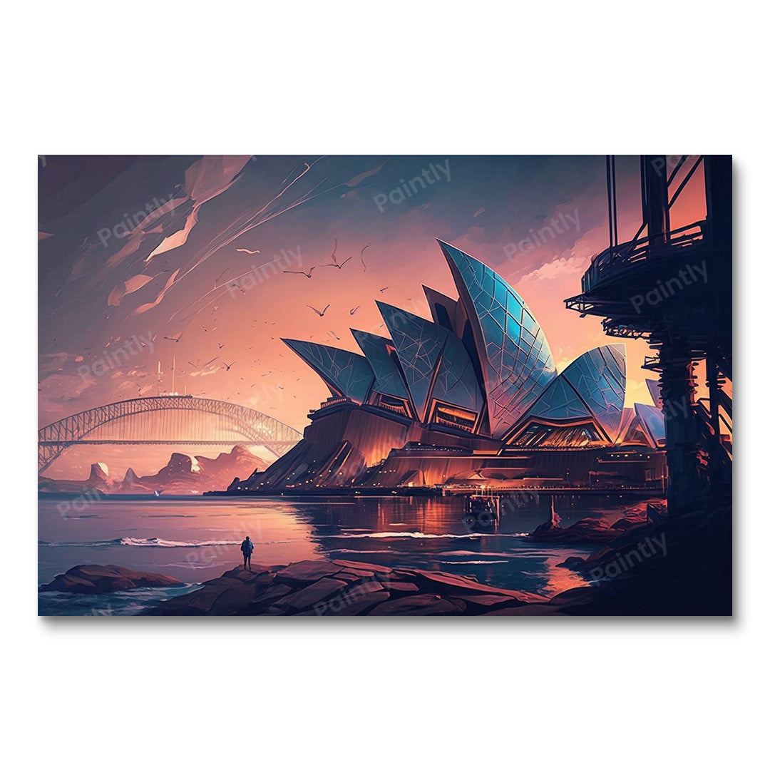 Sydney XVIII (Wandkunst)