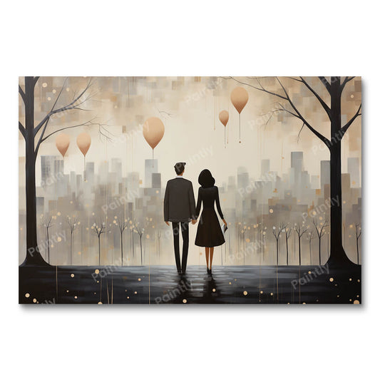 City Rainwalk (Diamond Painting)