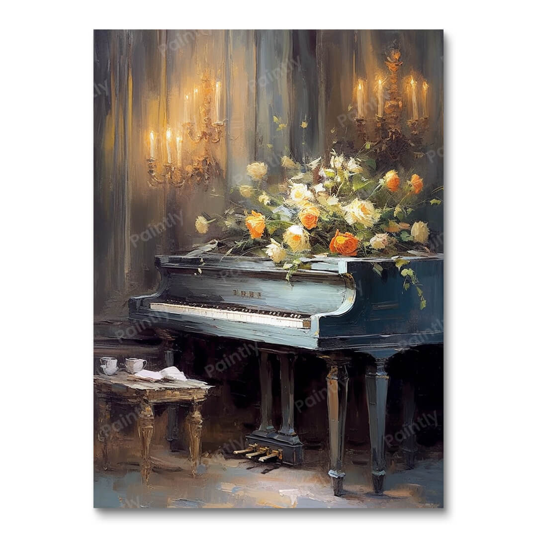 Evening at the Piano (Wall Art)