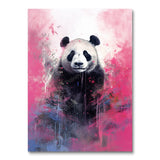 Tropfender Panda (Wandkunst)