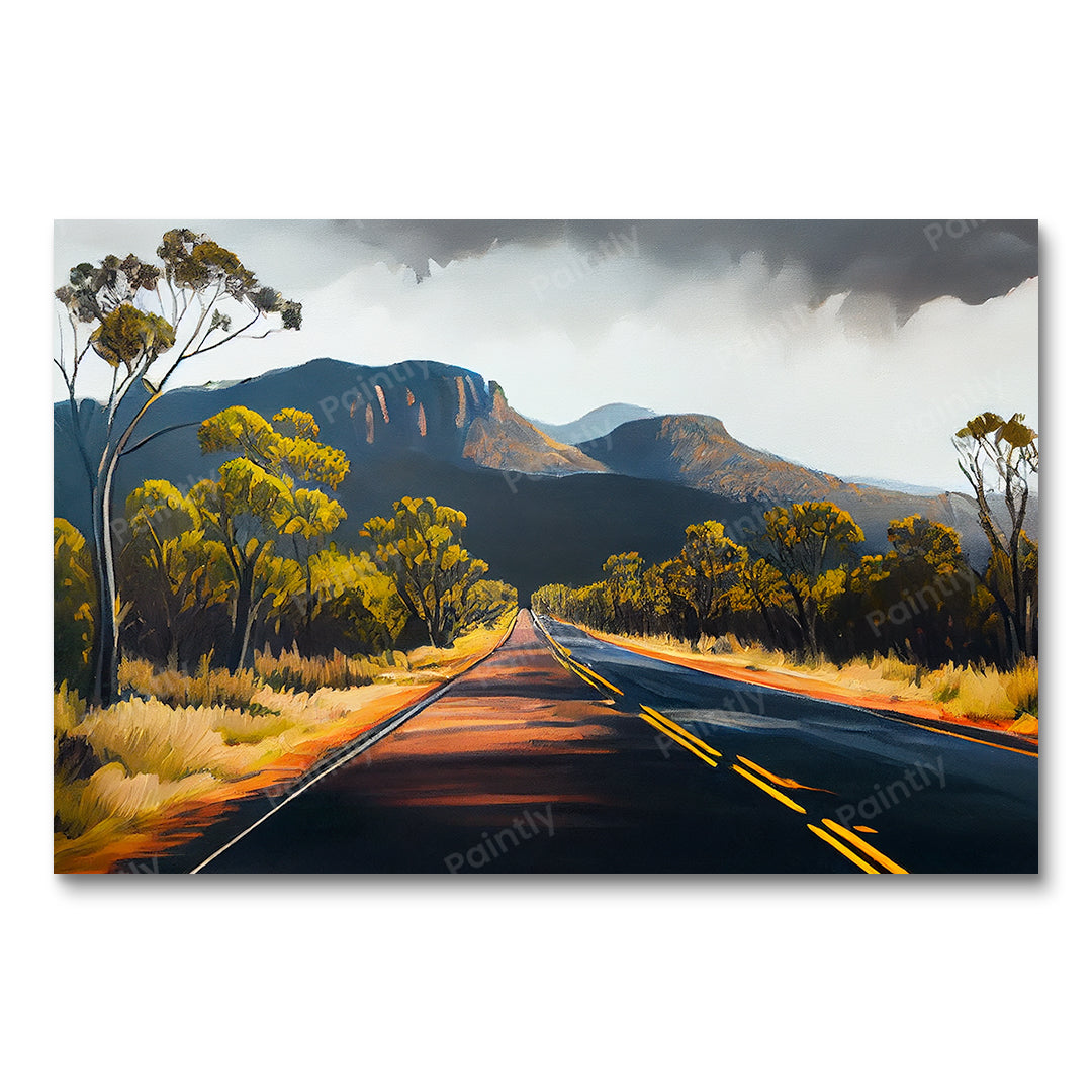 Road to Grampians National Park I (Wall Art)