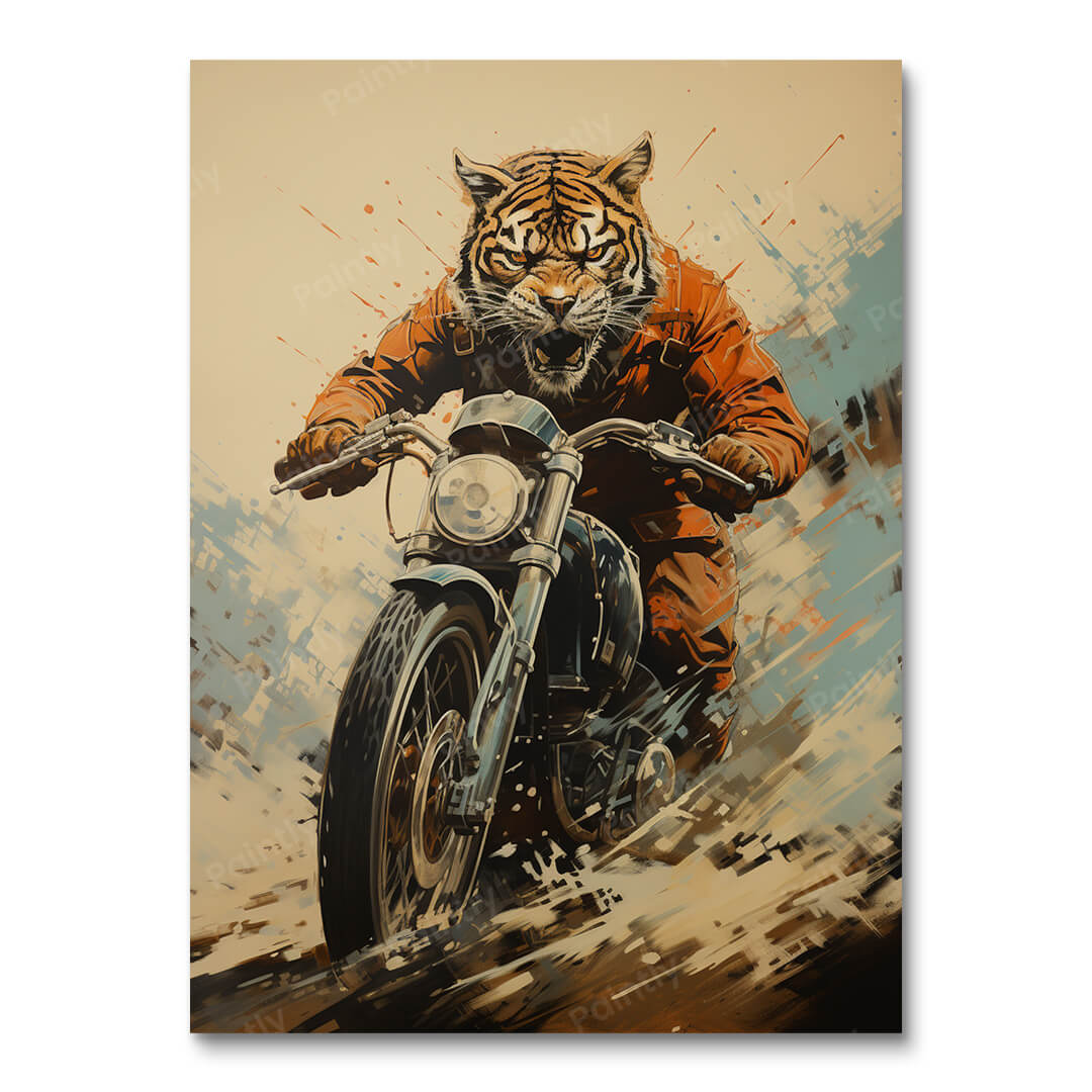 Moto-Meow Revolution III (Diamond Painting)