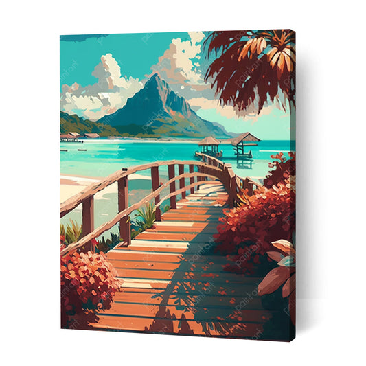 Island Avenue (Diamond Painting)