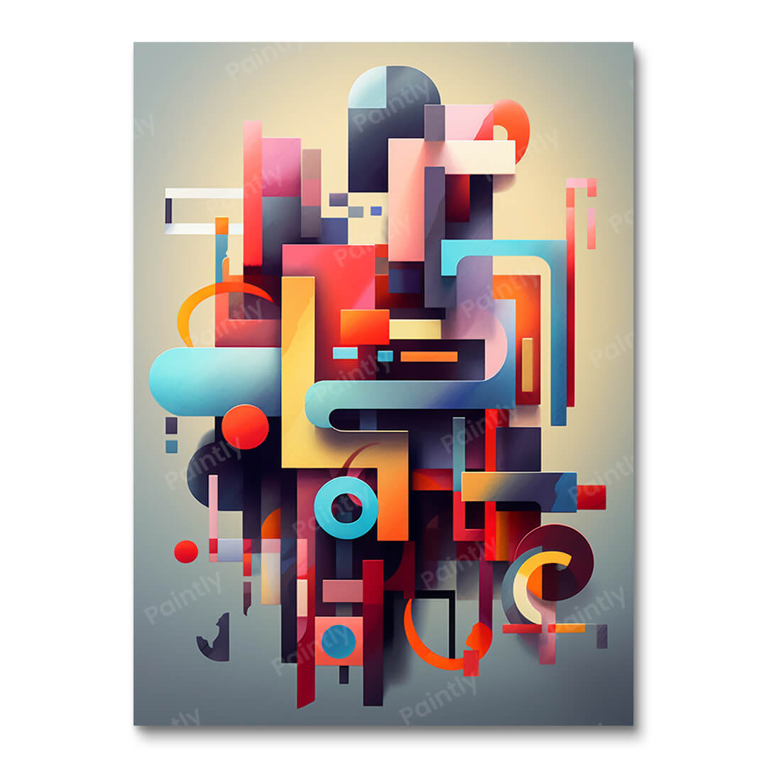 Colorful Dimensions (Wall Art)