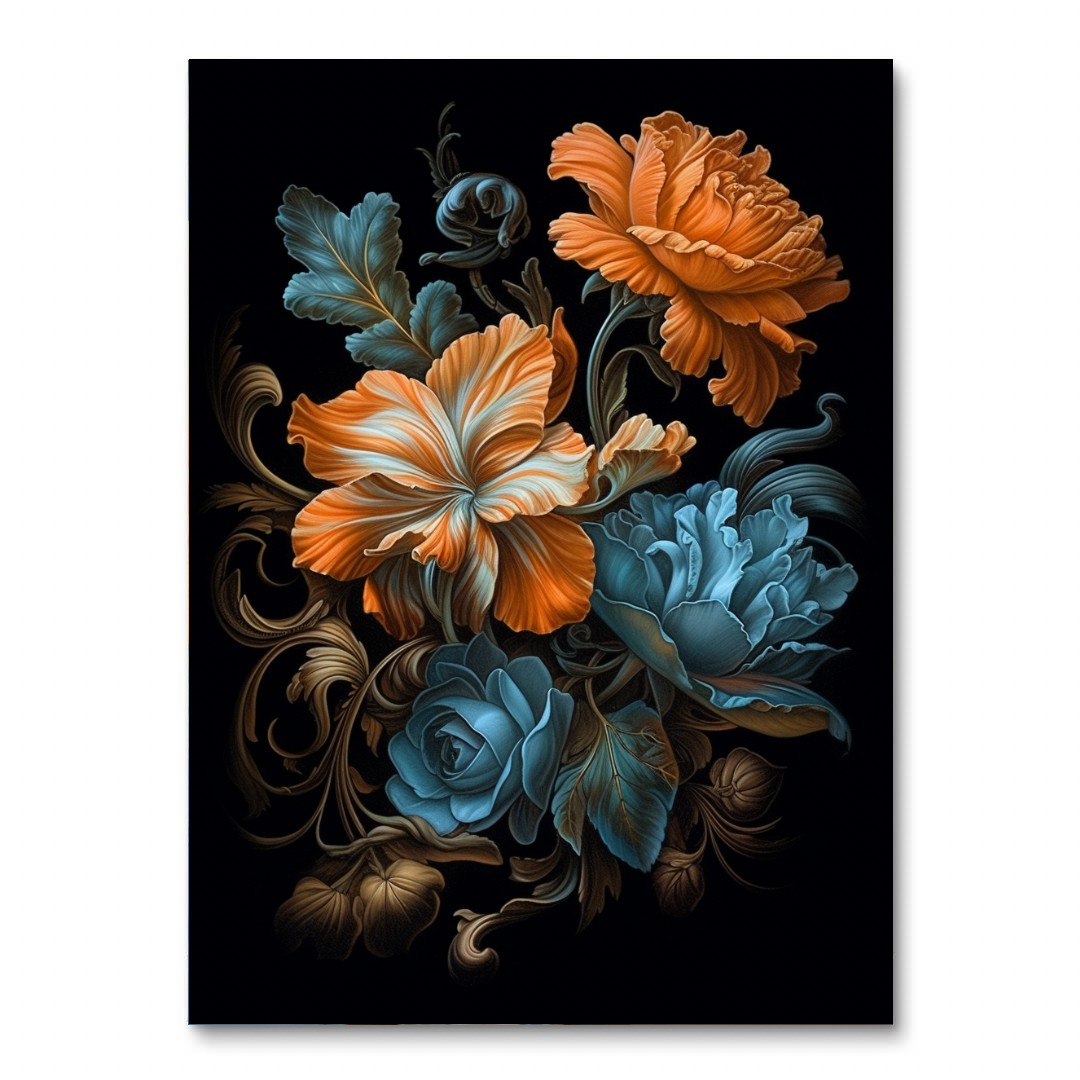 Dynamic Flowers (Wall Art)