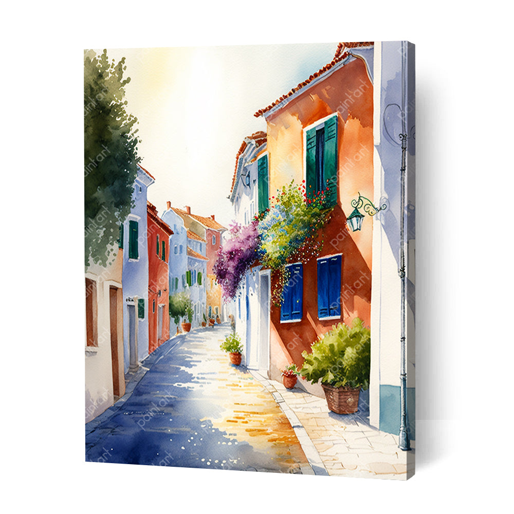 Streets of Burano Italy II