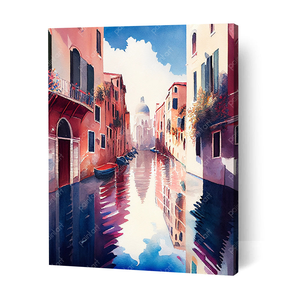 Vibrant Venice Canal