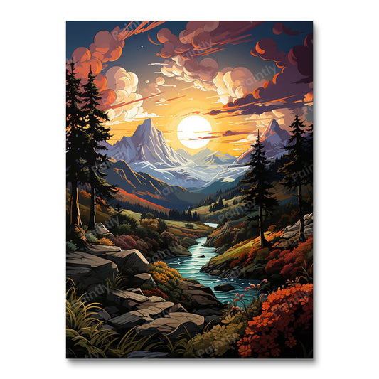 Cabincore Vista (Diamond Painting)