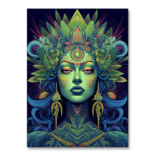 Psychedelic Deity (Diamond Painting)