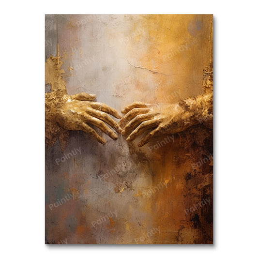 Bronze Touch of Love (Diamond Painting)