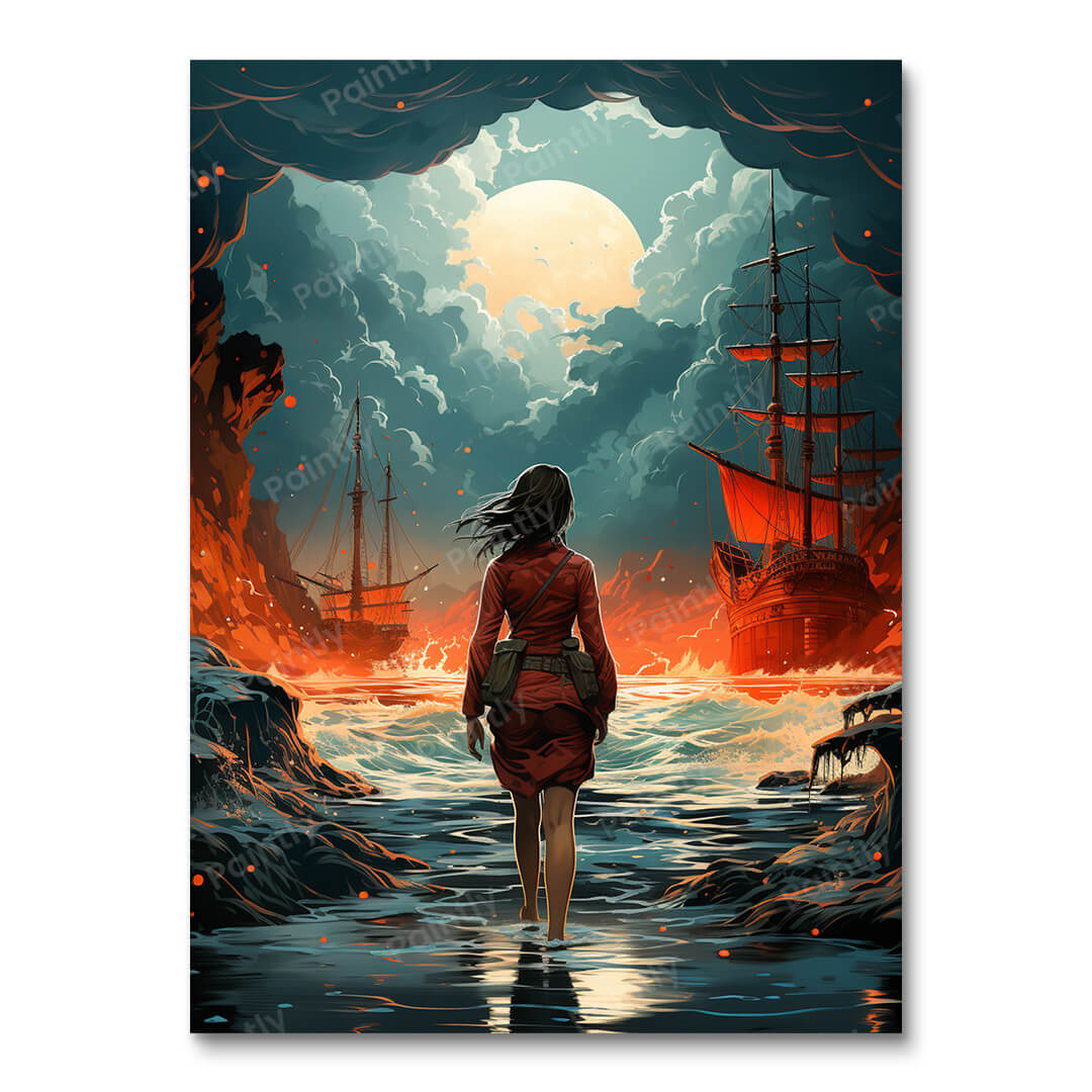 Oceanic Encounter (Wall Art)