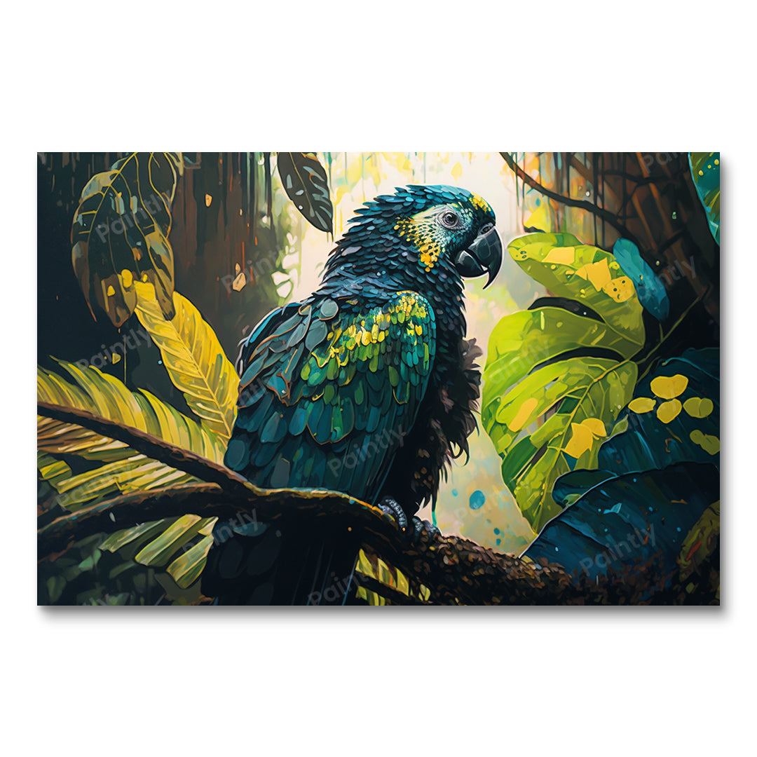 Exotic Macaw II (Paint by Numbers)