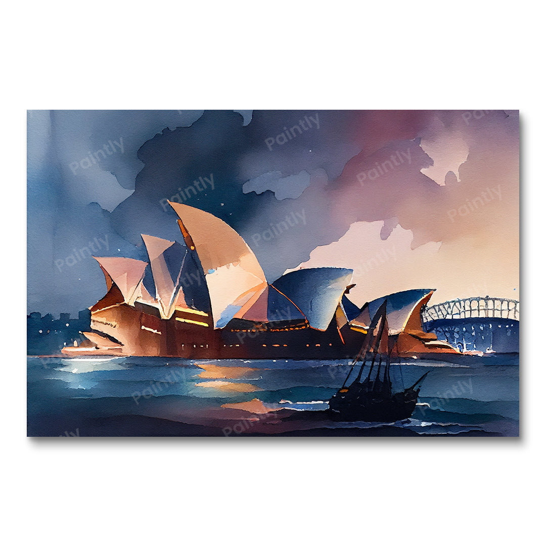 Opera House VIII (Wall Art)